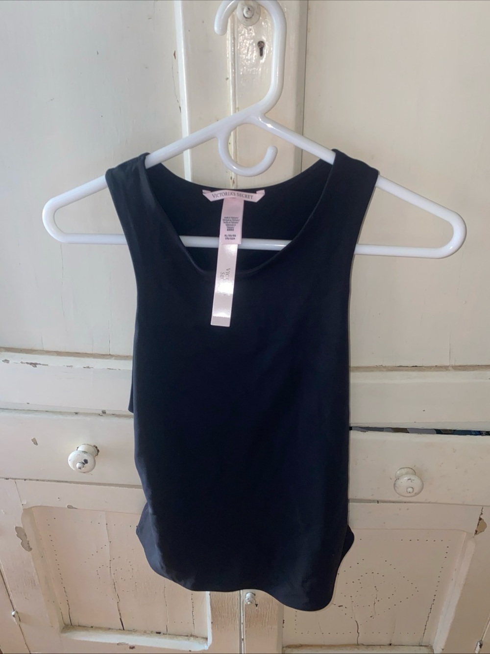Victoria's Secret Black Racerback Tank Top